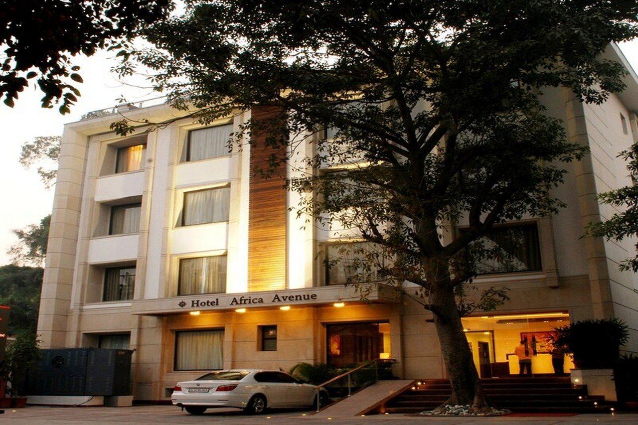 Отель Africa Avenue Gk - 1 Нью-Дели Экстерьер фото